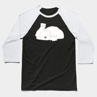 Baby Bear and Mommy Bear Baseball T-Shirt